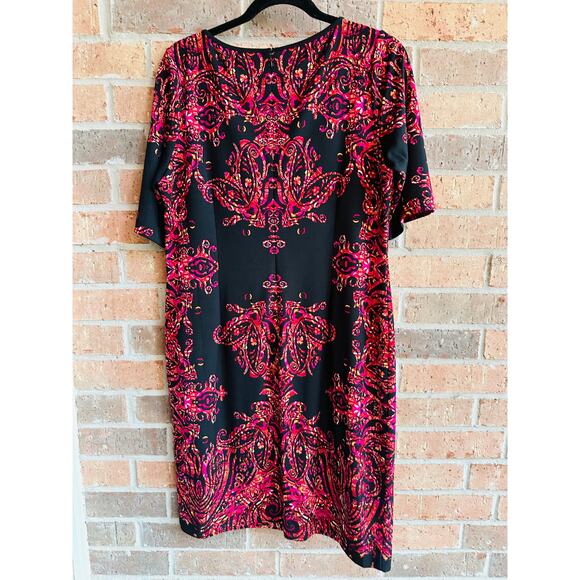 Chico's Paisley Dress Large - Picture 2 of 4